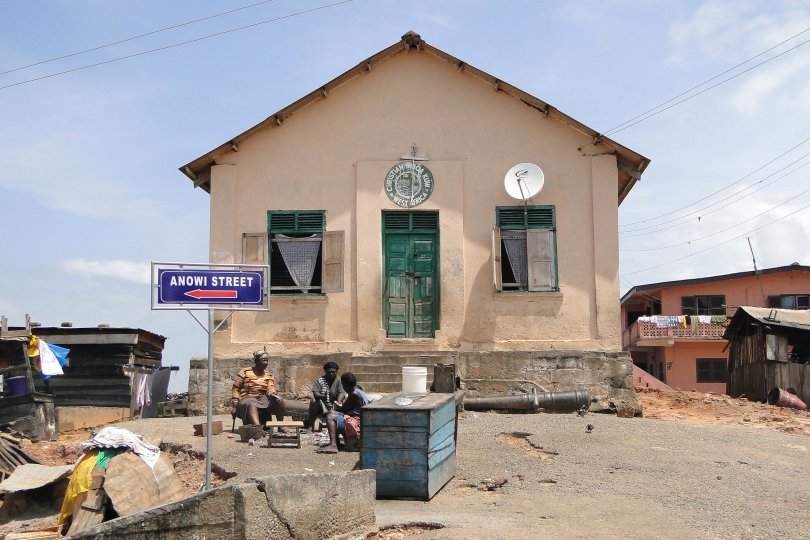 Photo d'une église au Ghana